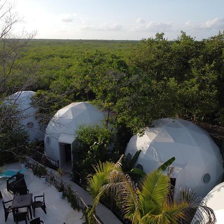 Glamping Tulum With Private Mini Pool Hotel ภายนอก รูปภาพ