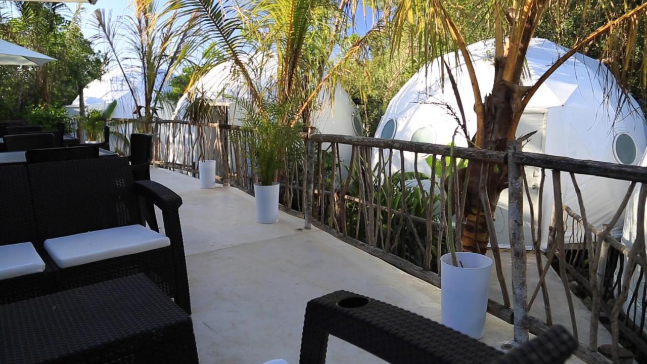 Glamping Tulum With Private Mini Pool Hotel ภายนอก รูปภาพ