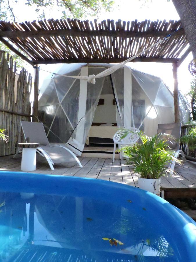 Glamping Tulum With Private Mini Pool Hotel ภายนอก รูปภาพ